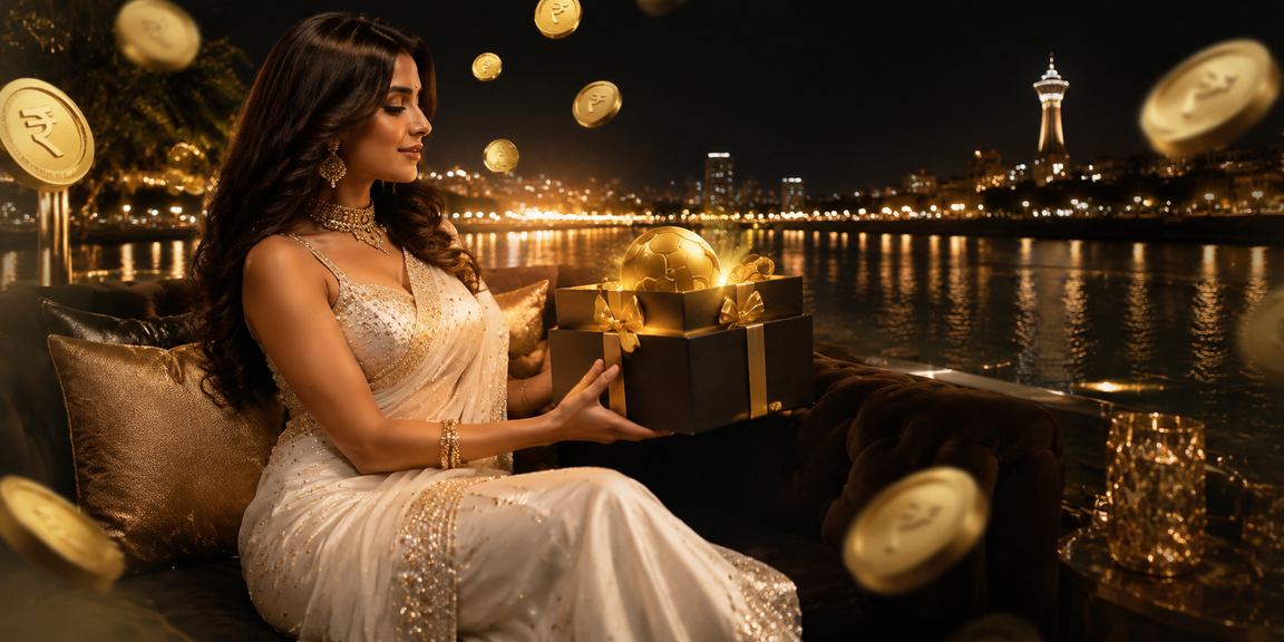 Sports betting payment activity at Ahmedabad riverfront